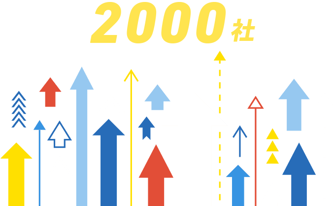 2,000社